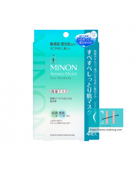 日本MINON保濕面膜 混合肌膚 4片裝 (4987107629906)
